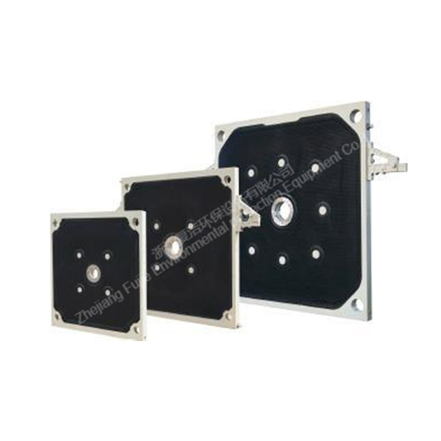 Placa de membrana tipo caucho serie 800-2000 - Alimentación central superior