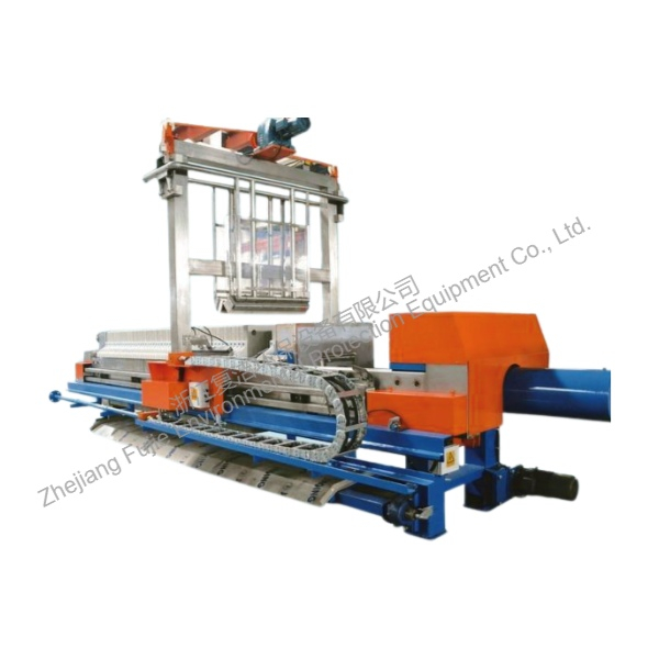 Filtro prensa de lavado automático de tela