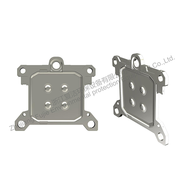 Placa de filtro grande con forma especial