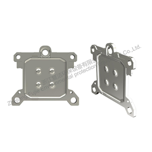 Placa de filtro grande con forma especial