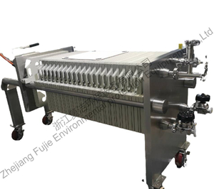 Filtro prensa de acero inoxidable de calidad alimentaria 