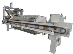 Presiona de filtro de alta temperatura con dispositivo de extracción automática y sistema de lavado
