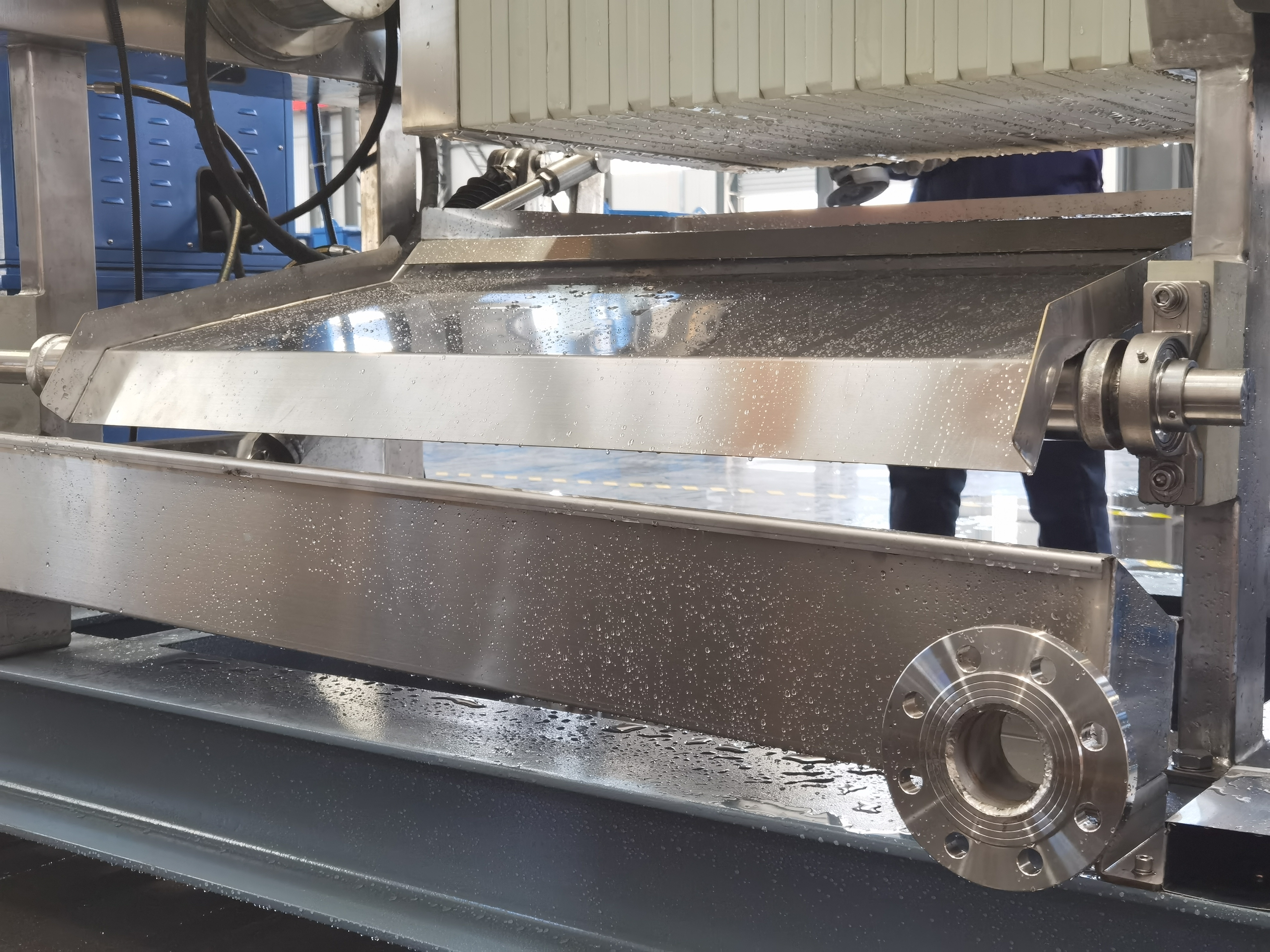Presiona de filtro de acero inoxidable para la filtración de metales preciosos 