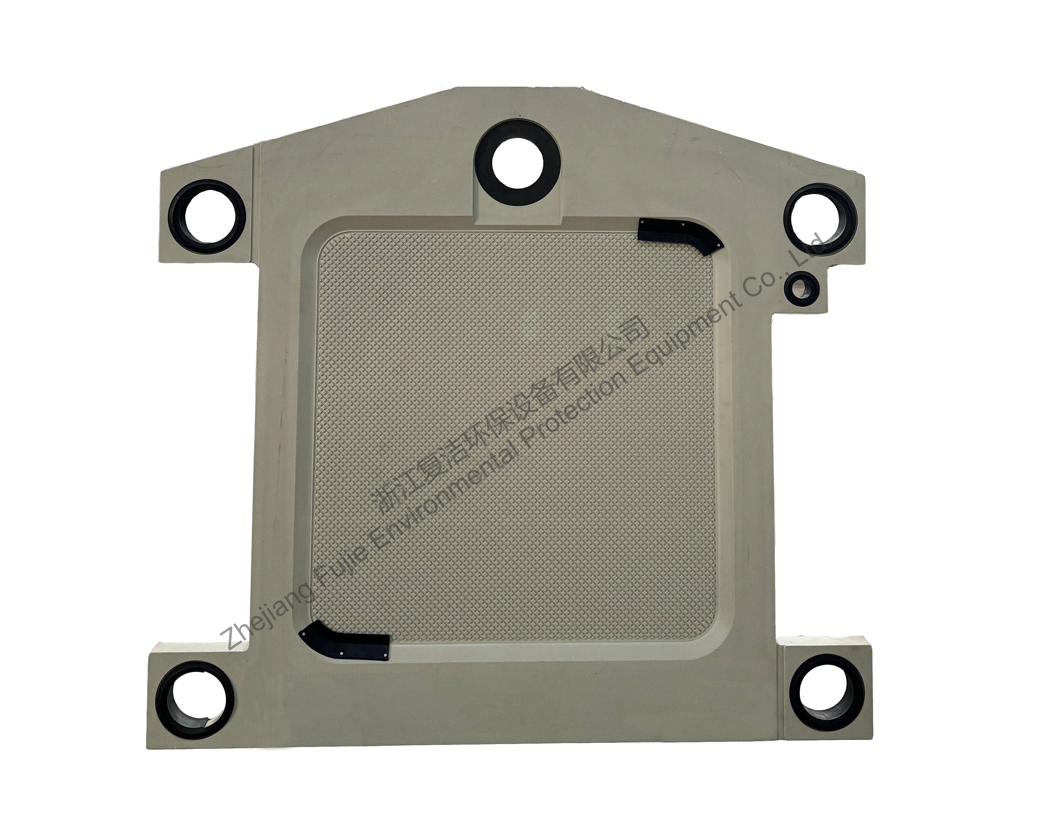 Gran placa de filtro de forma especial