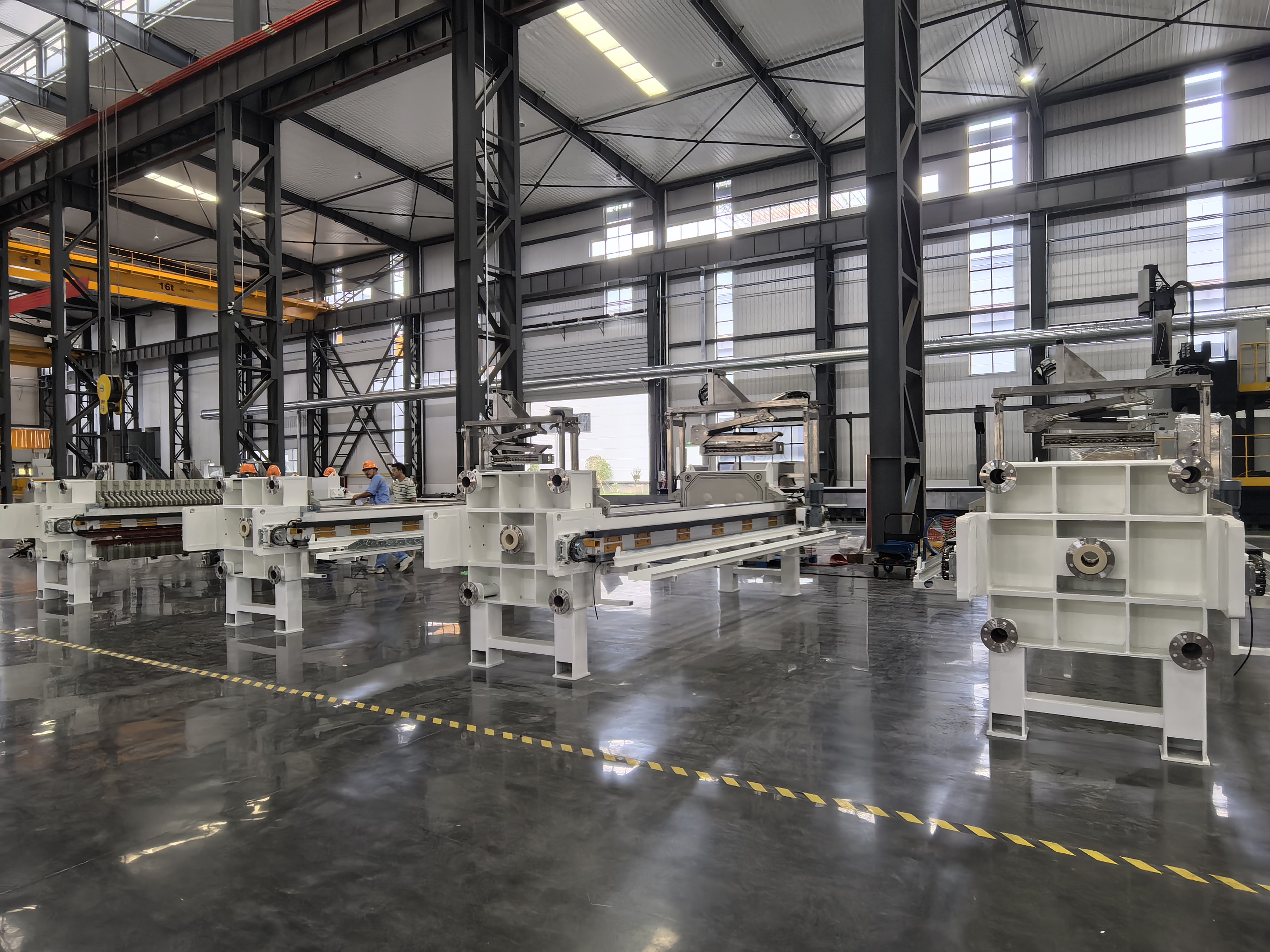 Presiona de filtro de alta temperatura con dispositivo de extracción automática y sistema de lavado