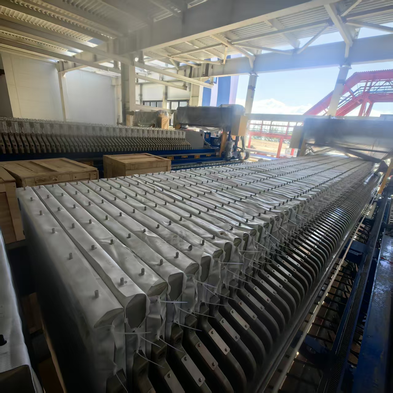 Finalización exitosa del proyecto de instalación en el extranjero de filtros prensa industriales de 3 juegos